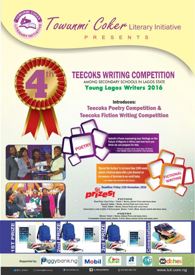 Teecoks writing competition
